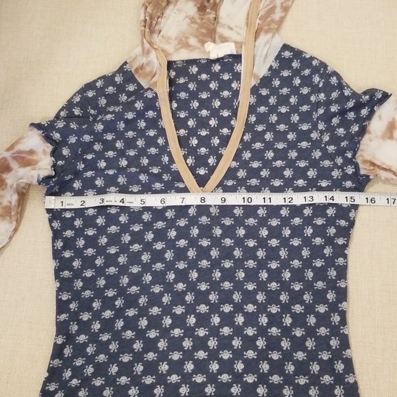 Blue skull shirt - Picture 5 of 5